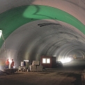 Dokončovací práce v tunelové propojce