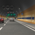 Vizualizace dokončeného tunelu