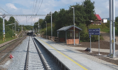 Zřízení pevné jízdní dráhy systémů ÖBB‑PORR ve Střelenském tunelu