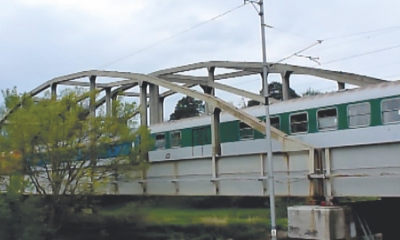 Identifikace příčin poklesů železniční mostní konstrukce