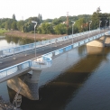 Obr. 1 – Hlavní most přes Labe mezi Brandýsem nad Labem a Starou Boleslaví po rekonstrukci