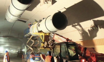 Tunel Blanka využije ventilátory pro podélné i příčné větrání