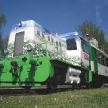 První lokomotiva na CNG 703 821-9 s motorem TEDOM
