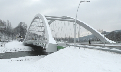 Most Sucha Beskidzka v Polsku