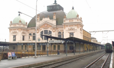 Tři stavby železničního uzlu Plzeň