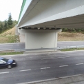 Střední podpěra opraveného mostu 9/2012