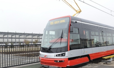 První prototyp tramvaje ForCity začal jezdit v Číně
