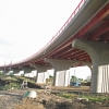 Mostní estakáda na silnici R7 na stavbě R7 MÚK Droužkovice – MÚK Nové Spořice