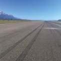 Obr. 1 – VPD letiště Jackson Hole – asfaltová směs s vlákny FORTA-FI