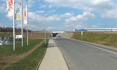Obecná infrastruktura Segro Logistic Park Prague etapa IV. Česká republika