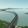 Most na Laranjeiras Canal, Laguna – SC, Brazílie