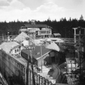 Pohled na stavební zázemí (10. 5. 1941)
