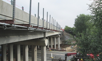 Oprava mostu D5-008 – problémy s předpínací výztuží