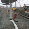 Obr. 13 – Výstavba nových nástupišť a kolejiště v osobním nádraží