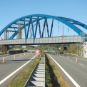 Pohled na most před dokončením prací PKO