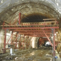 SÚ č. 65 – Montážní plošina pro armovací práce ostění tunelu