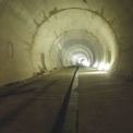 SÚ č. 65 – Pohled novým tunelem od jižního k severnímu portálu