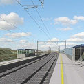 Přístup na nástupiště ulehčí cestujícím nové přístupové chodníky i nový podchod se schodištěm. Železniční stanice bude vybavena novým informačním systémem pro cestující.