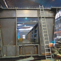 Výroba ocelové konstrukce ve Vítkovice Power Engineering