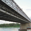 Původní ocelová konstrukce mostu