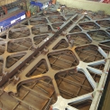 Výroba dílců mostní ocelové konstrukce