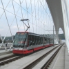 Tramvajová trať na Trojském mostě