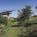 Obr. 7 – Stavba viaduktu přes Údolí Lazného potoka, dálnice D1, Slovensko