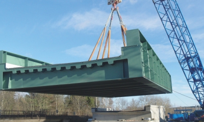 Nové ocelové mosty ve Veselí nad Lužnicí
