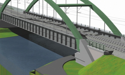 Železniční ocelové mosty na úseku Horusice – Veselí nad Lužnicí
