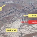 Obr. 4 – Satelitní snímek místa tragédie v Mekce v roce 2015 (zdroj: Google Maps)