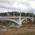 Pohled na dokončený most