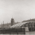 Skruž pro mostní oblouk Jiráskova mostu v Praze (28. 5. 1931)