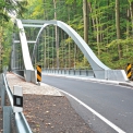 Most na silnici III/3783 v Moravském krasu u Holštejna