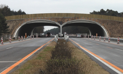 Výstavba nového zeleného mostu přes stávající dálnici D2, Slovensko