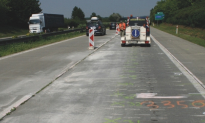 Revitalizace cementobetonových krytů vozovek technologií překryvných asfaltových vrstev