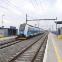 Nová zastávka Opatovice nad Labem – nástupiště, přístřešky, informační systém pro cestující