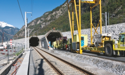 Nejdelší železniční tunel světa se otevřel