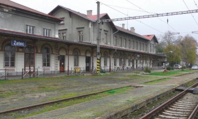 Odstranění propadu rychlosti na trati Lužná u Rakovníka – Chomutov, v úseku Žatec – Chomutov
