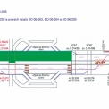 Obr. 1 – Schéma vedení dopravy při realizaci etapy výstavby 4B stavby D1-06