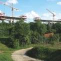 Mostní objekt (letmá betonáž)