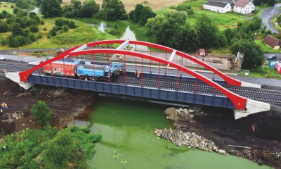 Rekonstrukce mostu v km 232,992 trati Chomutov – Cheb