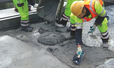 Sanace vodorovných betonových ploch a osazování stavebních prvků v dopravních stavbách dle ČSN EN 1504