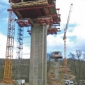 Pilíř pod zárodkem letmé betonáže