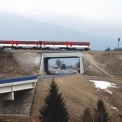 Podjezd na trati Horná Štubňa – Prievidza