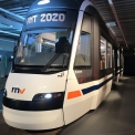 Skupina Škoda Transportation na slavnostní akci v Mannheimu předvedla mock-up tramvaje pro dopravní podnik Rhein-Neckar-Verkehr (rnv). 