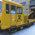 Vozidlo MUV 75.001 – při prototypových zkouškách u výrobce CZ LOKO středisko Jihlava