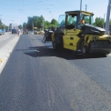 Hutnění podkladních asfaltových vrstev