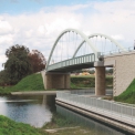 Vizualizace přemostění Vrbno – severní pohled směr Hořín (silniční most)