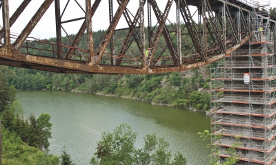 Rekonstrukce železničního mostu na trati Pňovany – Bezdružice