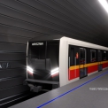 Návrh vizualizace metro Varšava